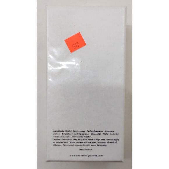 Perle Blanche Eau de Parfum 100ml Unisex – Fresh Clean White Musk Luxury - Picture 3 of 6